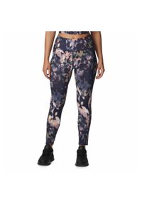 columbia - Legginsy Turystyczne Damskie Columbia Boundless Trek Legging. Kolor: niebieski, wielokolorowy