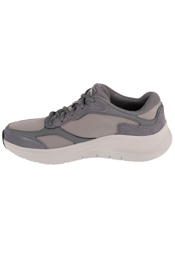 skechers - Buty sportowe Sneakersy męskie, Arch Fit 2.0 - The Keep. Kolor: szary. Sport: turystyka piesza