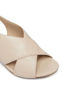 Caprice Sandały 9-28309-46 Kremowy. Kolor: kremowy. Materiał: skóra #2