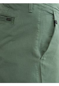 Big-Star - Spodnie chinosy męskie zielone Hektor 303. Kolor: zielony. Wzór: moro. Styl: klasyczny, elegancki, wizytowy, militarny #3