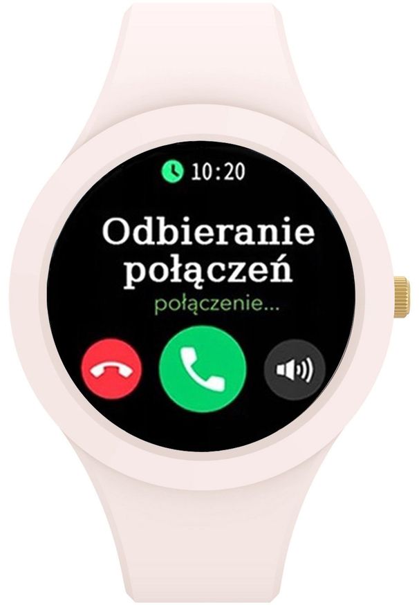 Smartwatch Gravity Zestaw dziecięcy zegarek SMARTWATCH GRAVITY GT14-1 pink + bransoletka. Rodzaj zegarka: smartwatch
