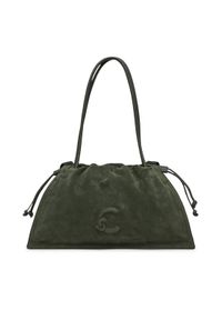 Coccinelle Torebka E1 SS6 13 01 01 Zielony. Kolor: zielony. Materiał: skórzane, zamszowe