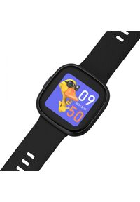 GARETT - Smartwatch Garett Kids Fit czarny. Rodzaj zegarka: smartwatch. Kolor: czarny. Styl: sportowy, casual, elegancki, młodzieżowy