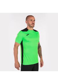 Koszulka do piłki nożnej dla chłopców Joma Championship VI. Kolor: czarny, zielony, niebieski, wielokolorowy. Sport: piłka nożna