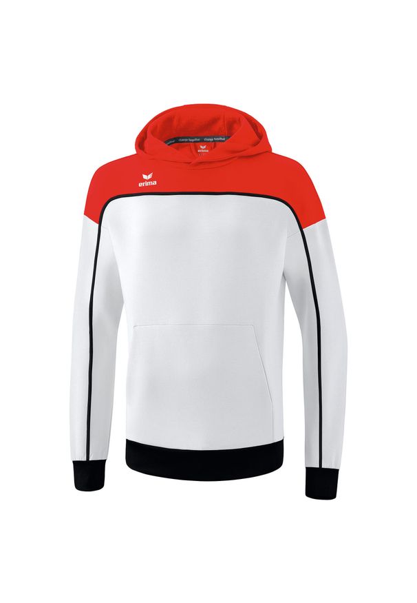 ERIMA - Sweat bluza dziecięca z kapturem Erima Change. Typ kołnierza: kaptur. Kolor: czerwony, wielokolorowy, biały