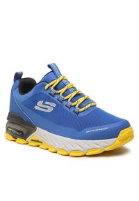 skechers - Skechers Sneakersy Fast Track 237304/BLYL Niebieski. Kolor: niebieski. Materiał: materiał #5