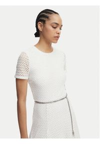 MICHAEL Michael Kors Sukienka codzienna MS683DUKS1 Biały Regular Fit. Okazja: na co dzień. Kolor: biały. Materiał: syntetyk. Typ sukienki: proste. Styl: casual #3