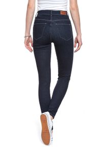 Wrangler - WRANGLER HIGH RISE SKINNY RINSEWASH W27HLU023 112128102. Stan: podwyższony