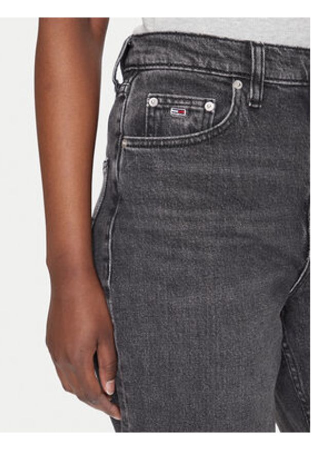 Tommy Jeans Jeansy Layla DW0DW20646 Czarny Straight Fit. Kolor: czarny