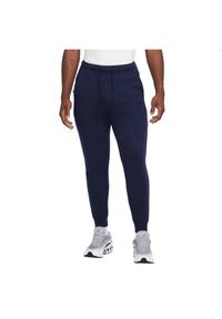 Nike - Spodnie sportowe męskie Tech Fleece Pant. Kolor: niebieski. Materiał: bawełna, poliester