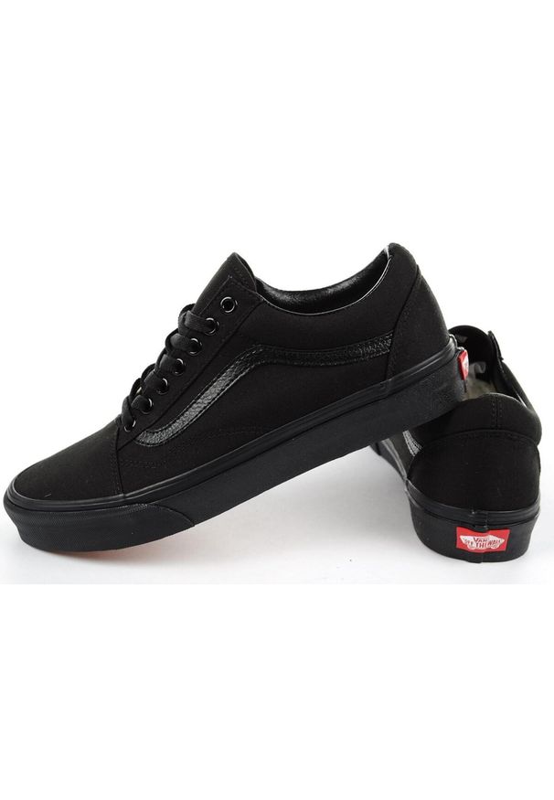 Buty trampki sportowe męskie Vans Old Skool. Kolor: czarny. Materiał: materiał, tkanina. Szerokość cholewki: normalna. Styl: sportowy