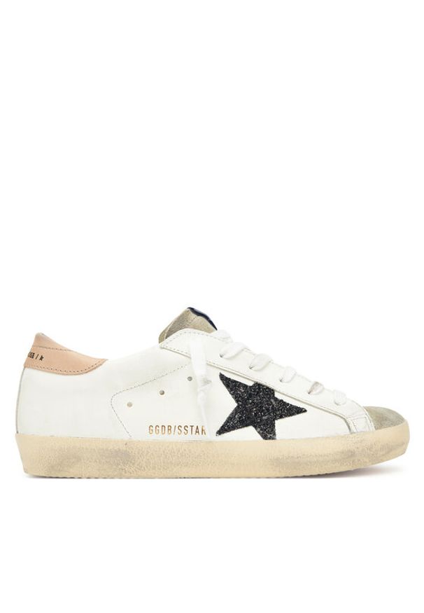 GOLDEN GOOSE - Golden Goose Sneakersy Super-Star Classic With List GWF00101.F002714.81579 Biały. Kolor: biały. Materiał: skóra