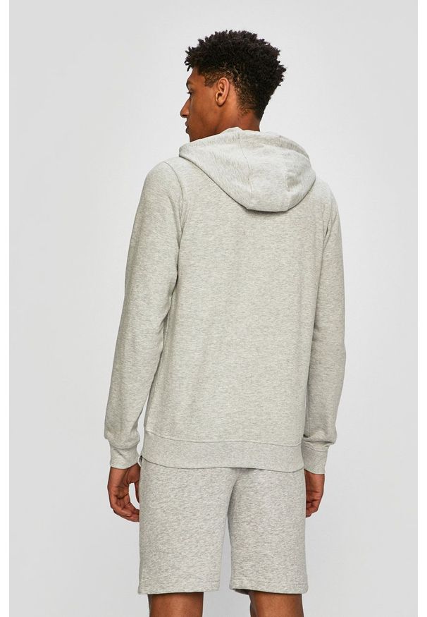 Kappa - Bluza. Okazja: na co dzień. Typ kołnierza: kaptur. Kolor: szary. Styl: casual