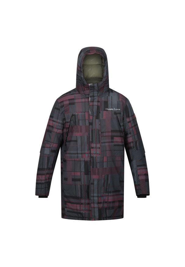 Regatta - Męska Kurtka Christian Lacroix Laurus Grid Padded Waterproof Jacket. Kolor: wielokolorowy. Sport: turystyka piesza