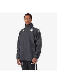 Kappa - Kurtka z dresu AS Monaco Adverzip Pro 8 2024/25. Kolor: szary, biały, wielokolorowy. Materiał: dresówka. Sport: piłka nożna #1