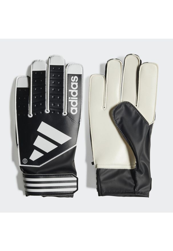 Adidas - Tiro Club Gloves. Kolor: biały, wielokolorowy, czarny. Materiał: materiał