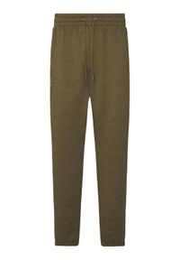Under Armour Spodnie dresowe UA Essential 1373882 Zielony Regular Fit. Kolor: zielony. Materiał: bawełna
