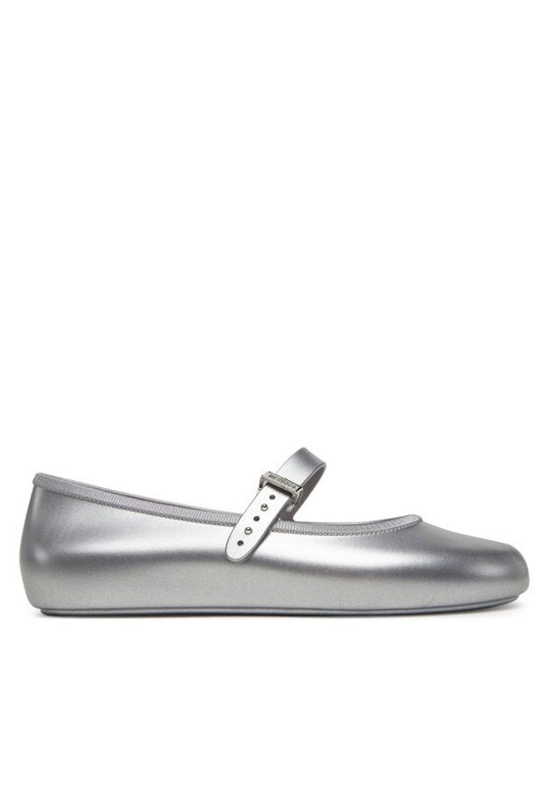 melissa - Melissa Baleriny Melissa Soft Ballerina Ad M 35785 Srebrny. Kolor: srebrny