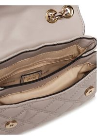Guess Torebka Giully II Mini HWQG96 73740 Beżowy. Kolor: beżowy. Materiał: skórzane