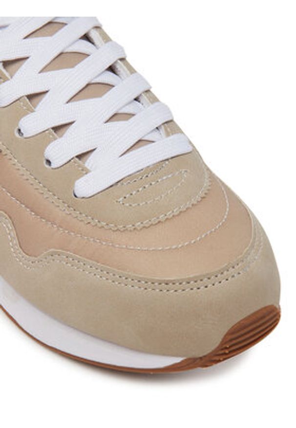 Polo Ralph Lauren Sneakersy Train 89 Sport RL02441272 Beżowy. Kolor: beżowy. Materiał: materiał