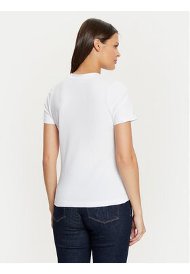 Marciano Guess T-Shirt 4BGI15 6008A Biały Regular Fit. Kolor: biały. Materiał: bawełna