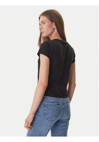 DKNY T-Shirt DJ6T1740 Czarny Regular Fit. Kolor: czarny. Materiał: bawełna #5