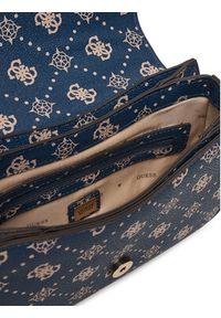 Guess Torebka Emelie Logo HWGP99 28200 Granatowy. Kolor: niebieski. Materiał: skórzane #2