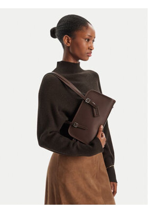 Coach Torebka CM565 Brązowy. Kolor: brązowy. Materiał: skórzane