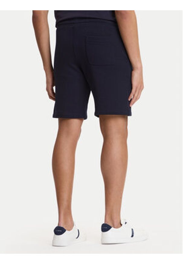 Guess Szorty sportowe M6GD12 K3020 Granatowy Slim Fit. Kolor: niebieski. Materiał: bawełna. Styl: sportowy