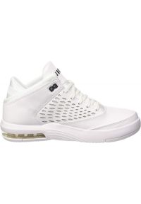 Buty Nike Jordan Flight Origin M 921196-100 białe. Okazja: na co dzień. Kolor: biały. Materiał: materiał, syntetyk, skóra. Szerokość cholewki: normalna #3