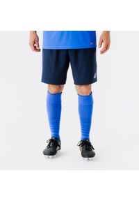 KIPSTA - Spodenki piłkarskie Kipsta Viralto Club. Kolor: niebieski. Materiał: poliester, elastan, poliamid, materiał. Sport: bieganie, piłka nożna