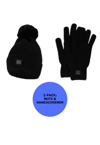 HEAT KEEPER - Zestaw termiczny Damskie rękawiczki/czapka Rozmiar uniwersalny. Kolor: czarny. Materiał: poliakryl. Sezon: zima. Styl: sportowy #1