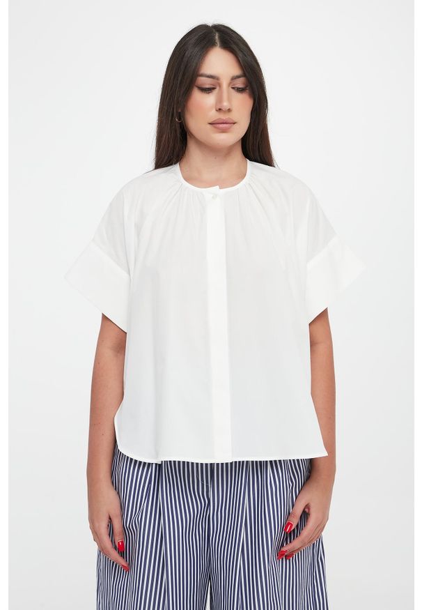 Weekend Max Mara - Bluzka damska popelinowa Educata WEEKEND MAX MARA