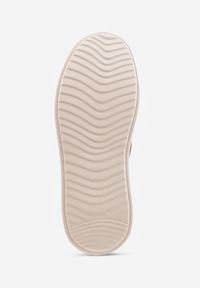 Renee - Brązowe Perforowane Sneakersy Chunky ze Skóry Naturalnej na Platformie Silvanatea. Kolor: brązowy. Materiał: skóra. Obcas: na platformie #6