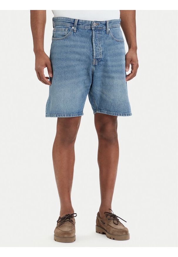 Jack & Jones Szorty materiałowe Ony Original 12290841 Niebieski Regular Fit. Kolor: niebieski. Materiał: bawełna