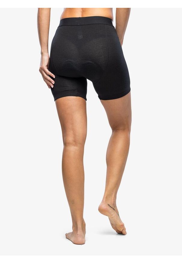 MONS ROYALE - Spodenki rowerowe damskie Mons Royale Low Pro Merino Bike Short Liner. Kolor: czarny. Sport: kolarstwo