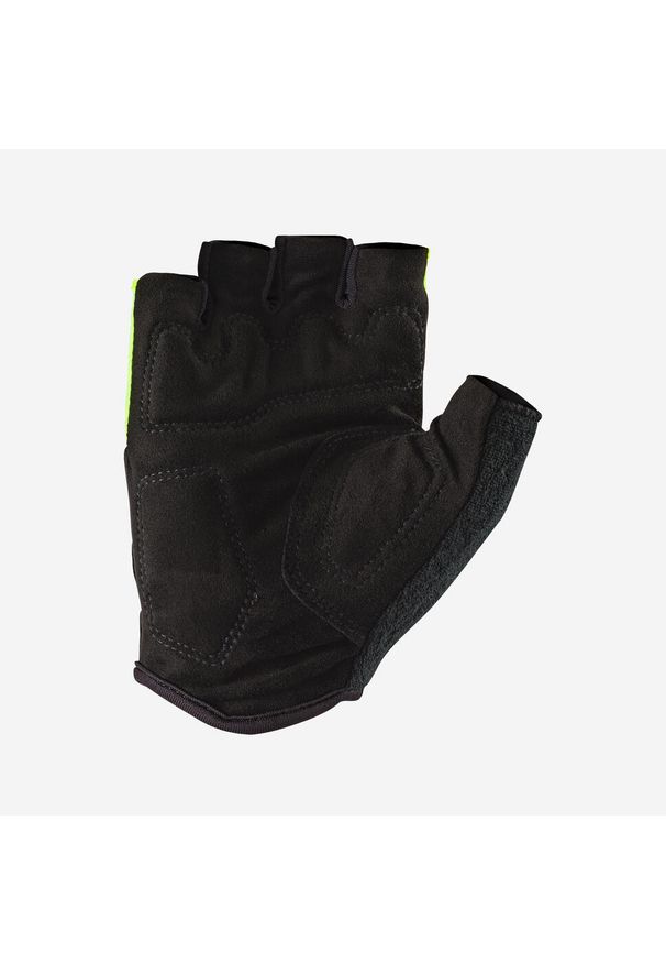 VAN RYSEL - Rękawiczki rowerowe szosowe Van Rysel 500. Kolor: zielony, żółty, wielokolorowy. Materiał: materiał. Sport: kolarstwo