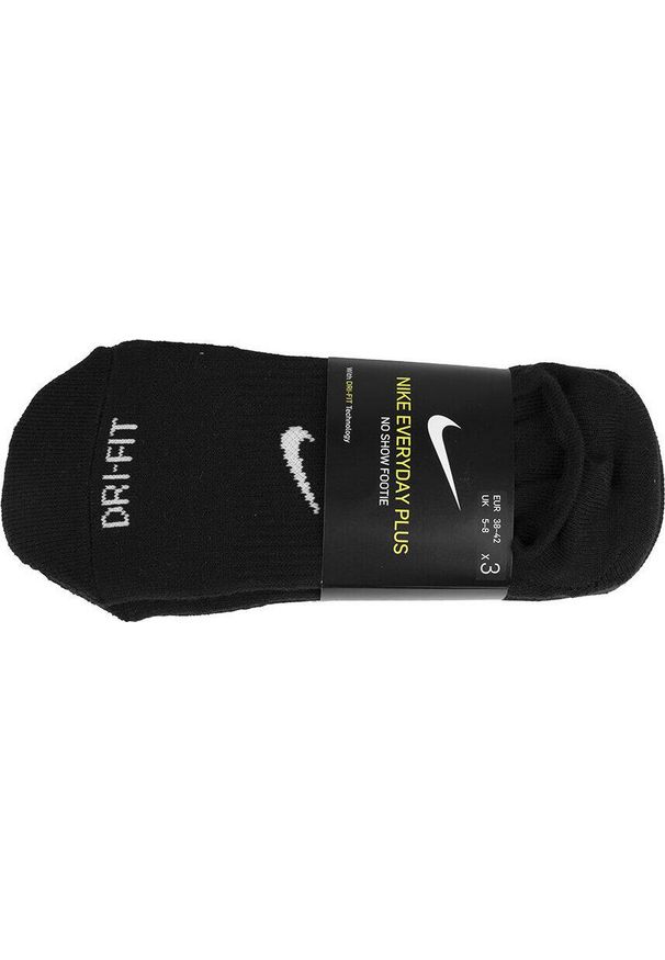 Skarpety Nike NK Everyday Plus Cush Footie. Kolor: czarny. Sport: piłka nożna