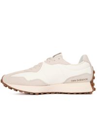 Buty unisex New Balance U327LZ – beżowe. Okazja: na co dzień. Kolor: beżowy. Materiał: skóra, zamsz, materiał, guma. Szerokość cholewki: normalna #3