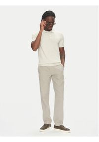 Lindbergh Spodnie materiałowe 30-008003 Szary Tapered Fit. Kolor: szary. Materiał: bawełna #4