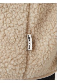 Jack & Jones Bluza Flare Teddy 12285678 Beżowy Relaxed Fit. Kolor: beżowy. Materiał: syntetyk #5