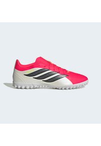Adidas - Buty piłkarskie ADIDAS Predator Club Turf. Kolor: czerwony. Materiał: guma, syntetyk, materiał. Szerokość cholewki: normalna. Sport: piłka nożna #1
