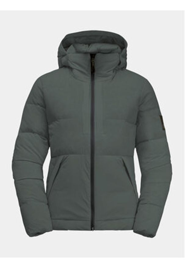 Jack Wolfskin Kurtka zimowa Wandermood Down Jkt 1207321 Zielony Regular Fit. Kolor: zielony. Materiał: syntetyk. Sezon: zima