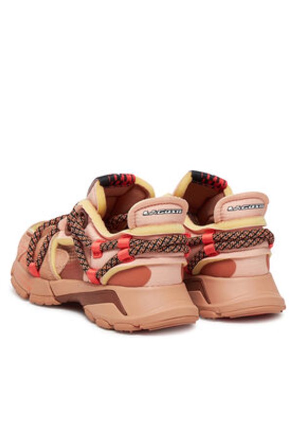 Lacoste Sneakersy 7-49SFA0014 Różowy. Kolor: różowy. Materiał: skóra