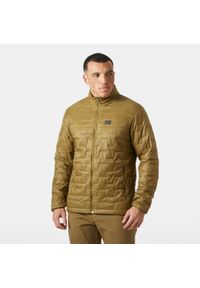 Kurtka narciarska Helly Hansen Lifaloft. Kolor: brązowy, beżowy, wielokolorowy. Sezon: zima. Sport: narciarstwo #1