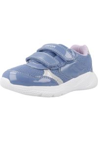 Geox - Buty GEOX B SPRINTYE GIRL Niebieski. Kolor: niebieski. Materiał: syntetyk, tkanina. Sport: turystyka piesza