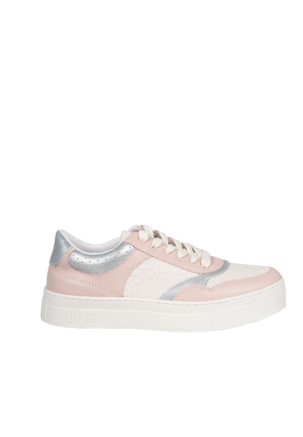 Liu Jo Sneakersy "Alicia 505" | 4A3701EX097 | Kobieta | Różowy. Okazja: na co dzień, na spacer, do pracy. Nosek buta: okrągły. Kolor: różowy. Materiał: skóra ekologiczna. Sport: turystyka piesza