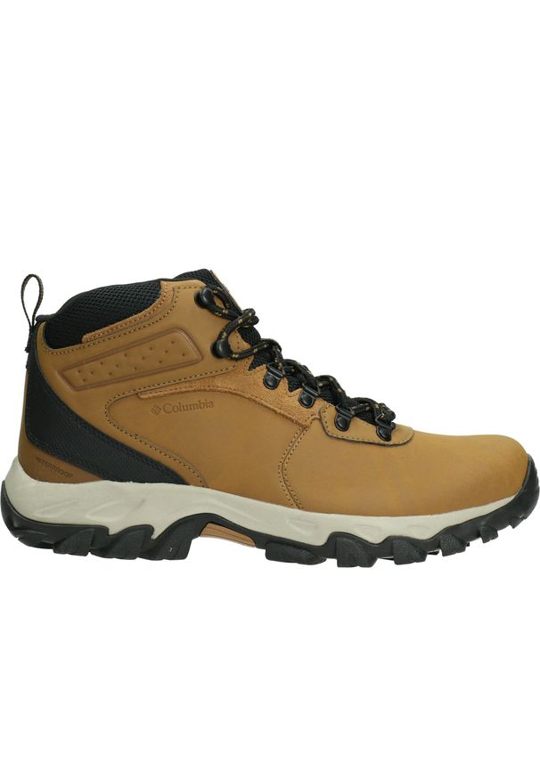columbia - Buty Trekkingowe Męskie Columbia Newton Ridge Plus II Waterproof. Kolor: brązowy. Materiał: skóra. Sport: turystyka piesza