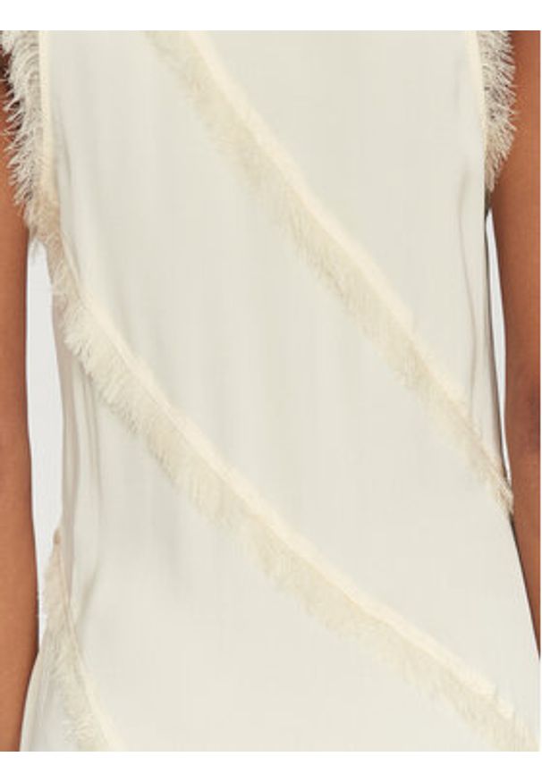 Day Birger et Mikkelsen - DAY BIRGER ÉT MIKKELSEN Sukienka codzienna Ryleigh DAY65243750 Écru Regular Fit. Okazja: na co dzień. Materiał: wiskoza. Typ sukienki: proste. Styl: casual