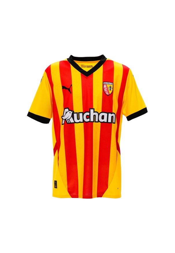 Koszulka piłkarska Puma RC Lens domowa sezon 24/25. Materiał: materiał. Sport: piłka nożna